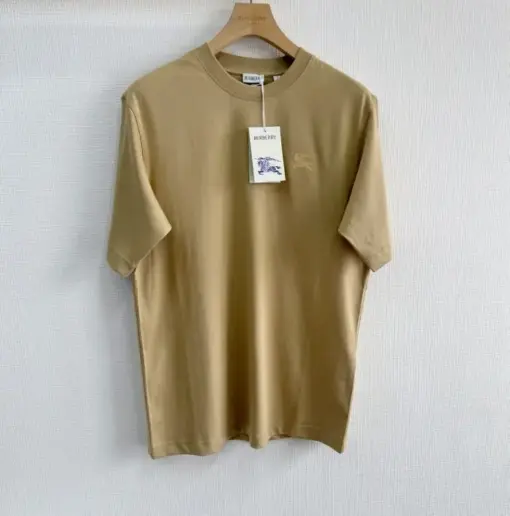 Burberry Burberry EKD-badge Cotton t-shirt Neutrals