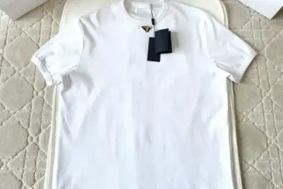 Prada Tops Pullover Women White T-Shirt