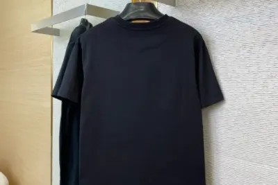 Prada – Logo Cotton T-shirt Black