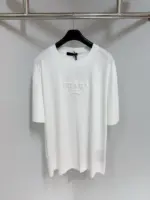 Prada Milano Silicone Logo T-shirt White