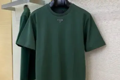 Prada Green Cotton T-shirt