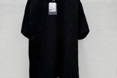 LV Blason Embroidered T-Shirt Black
