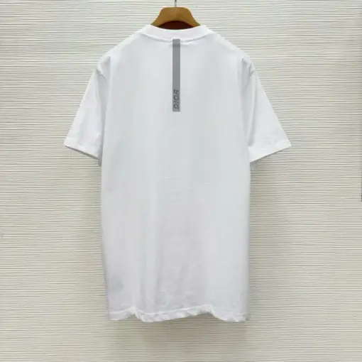 CD Diamond T-Shirt, Relaxed Fit White - Image 2