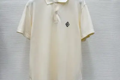 CD Diamond Polo T-Shirt, Relaxed Fit Cream