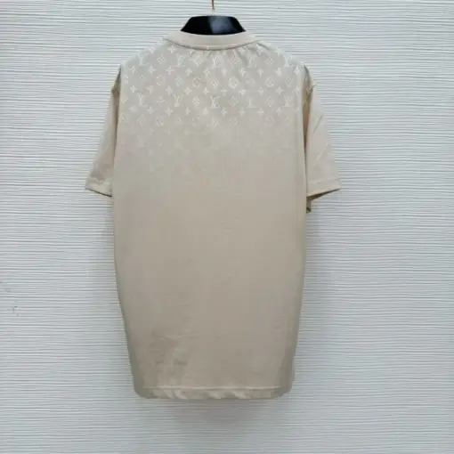 LV Monogram Gradient T-Shirt Cotton Grey - Image 2