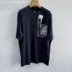 FENDI Regular-fit, short-sleeved crew-neck T-shirt blue