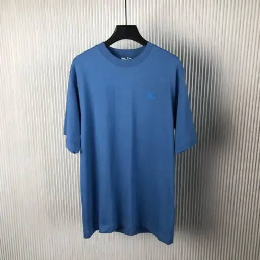 Burberry Logoed T-shirt Blue