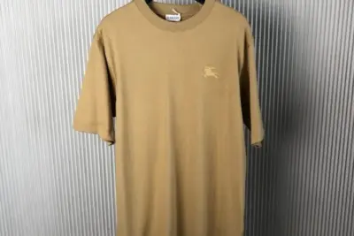 Burberry Logoed T-shirt Beige