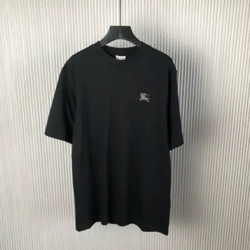Burberry Logoed T-shirt Black
