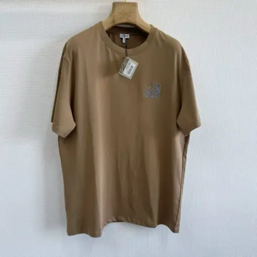 Loewe Regular Fit T-shirt Cotton Beige