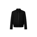 LV Monogram Jacquard Wool Jet Pocket Blouson