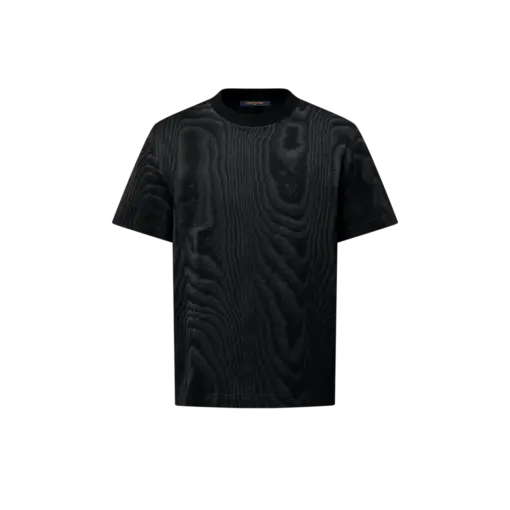 LV Jersey Jacquard T-Shirt Black