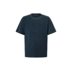 LV Monogram French Terry T-Shirt Dark Navy