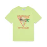CASABLANCA Afro Cubism Tennis Club T-Shirt