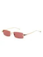 Cartier Eyewear Sunglasses with square frames Gold