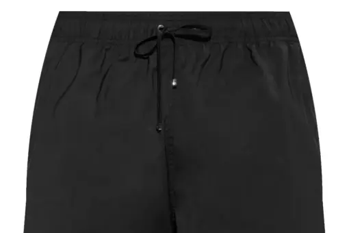 AMIRI Logo print swim shorts