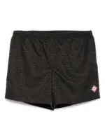 Casablanca Jacquard-patterned swimming shorts black