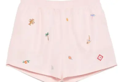 Casablanca Swim shorts with embroidery