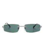 Cartier Eyewear Square-frame sunglasses green