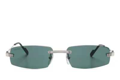 Cartier Eyewear Square-frame sunglasses green