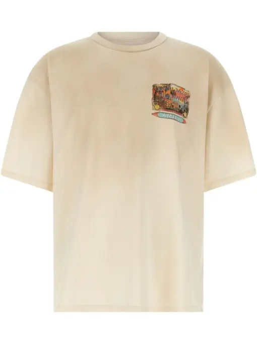 AMIRI Jazz Hideaway T-shirt beige