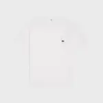 Celine triomphe loose t-shirt IN cotton jersey white