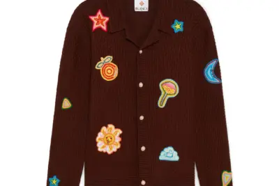 CASABLANCA Crochet Motif Shirt