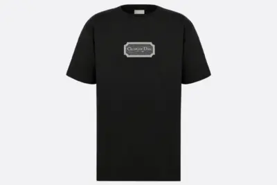 Dior Couture T-Shirt, Relaxed Fit Black