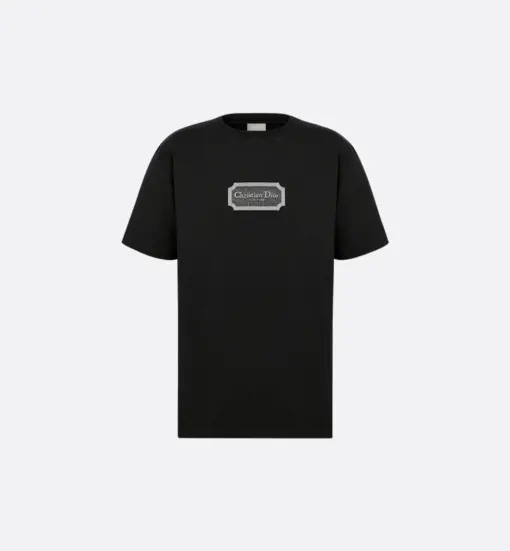 Dior Couture T-Shirt, Relaxed Fit Black