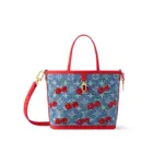 LV X TM Cerise Neverfull Inside Out BB Bag