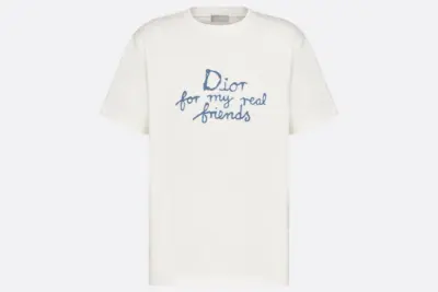 DIOR AND HYLTON NEL T-Shirt, Relaxed Fit White