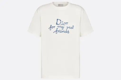 DIOR AND HYLTON NEL T-Shirt, Relaxed Fit White