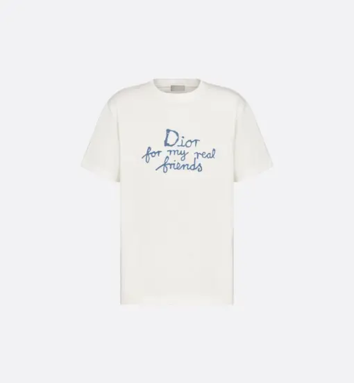DIOR AND HYLTON NEL T-Shirt, Relaxed Fit White