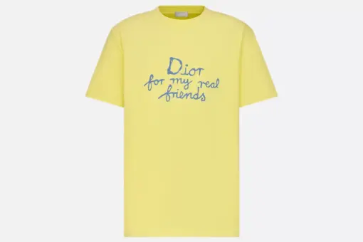 DIOR AND HYLTON NEL T-Shirt, Relaxed Fit Yellow