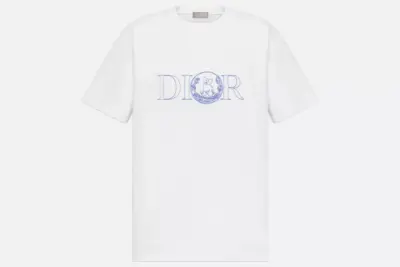 DIOR AND HYLTON NEL t-shirt, relaxed fit White