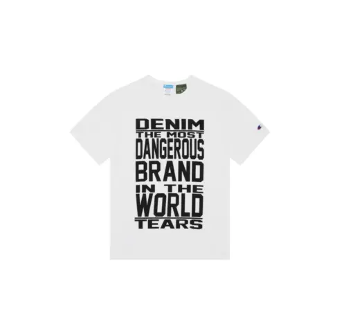 Denim Tears Most Dangerous T-Shirt White