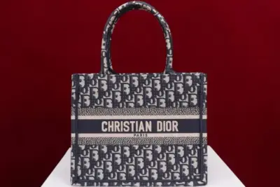 Dior Medium Lady D-Lite Bag Black