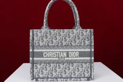Dior Medium Lady D-Lite Bag White