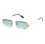 Cartier Eyewear Sunglasses with square frames Gold/Green