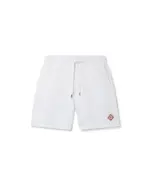 Casablanca Diamond Logo Patch Sweatshorts white