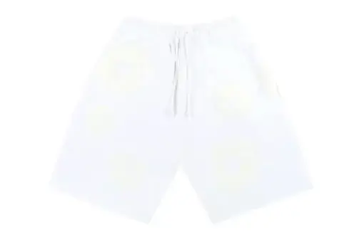 Denim Tears Mono Cotton Wreath Shorts White