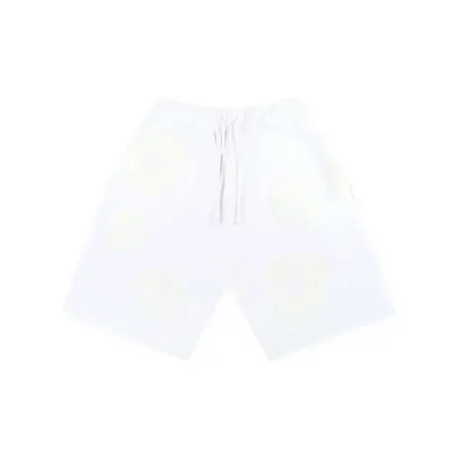 Denim Tears Mono Cotton Wreath Shorts White
