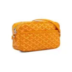 Goyard Goyardine Sac Cap Vert Crossbody Bag Orange