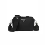 Prada Brique shoulder bag black