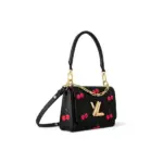 LV x Takashi Twist MM Bag Black
