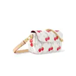 LV x Takashi Cerise Wallet Bag White