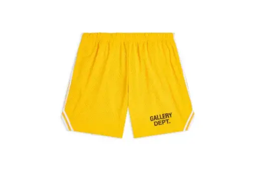 GALLERY DEPT. VENICE COURT SHORTS Yellow