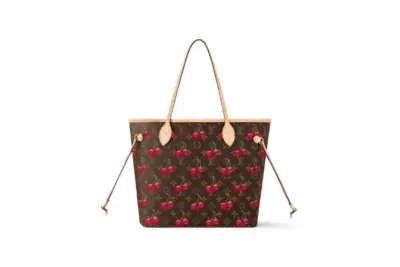 LV X TM Cerise Neverfull MM Bag