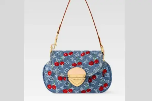 LV X TM Shoulder Denim Bag