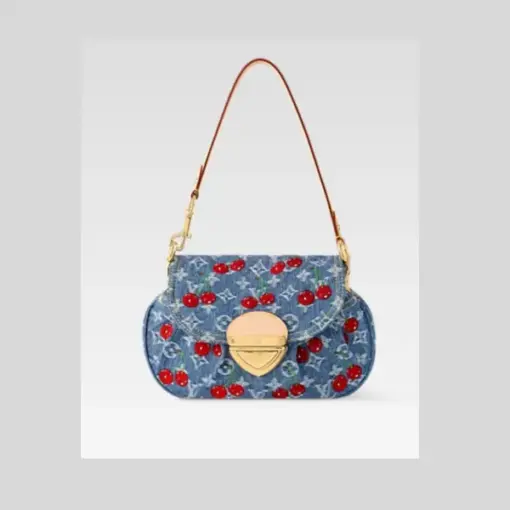 LV X TM Shoulder Denim Bag